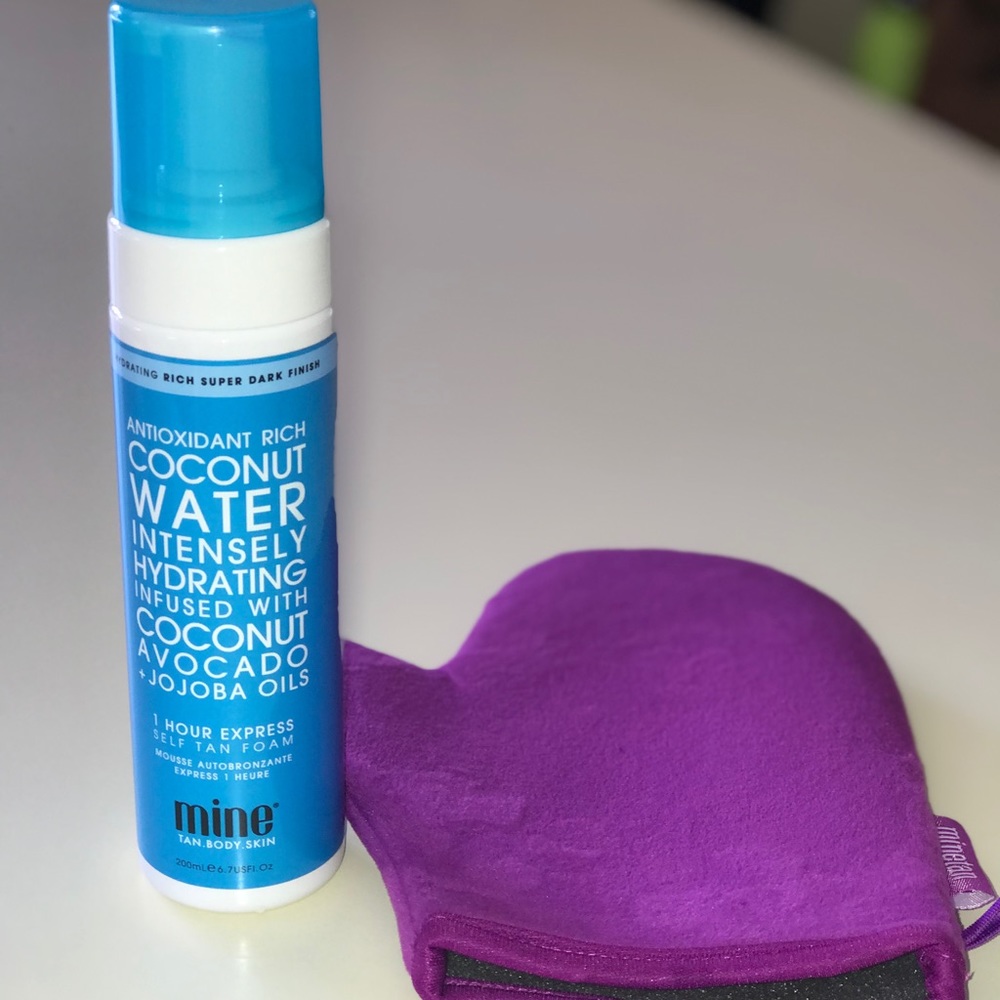 MINE TAN Coconut Water Self Tan Foam
